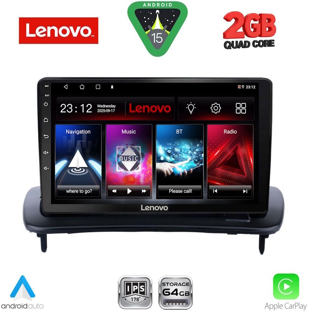 LENOVO LVD 2783_CPA (9inc) MULTIMEDIA TABLET for VOLVO C30 - S40 mod. 2005-2013 LENOVO LVD 2783_CPA (9inc) MULTIMEDIA TABLET for VOLVO C30 - S40 mod. 2005-2013