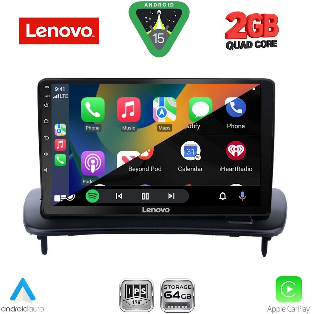 LENOVO LVD 2783_CPA (9inc) MULTIMEDIA TABLET for VOLVO C30 - S40 mod. 2005-2013 LENOVO LVD 2783_CPA (9inc) MULTIMEDIA TABLET for VOLVO C30 - S40 mod. 2005-2013