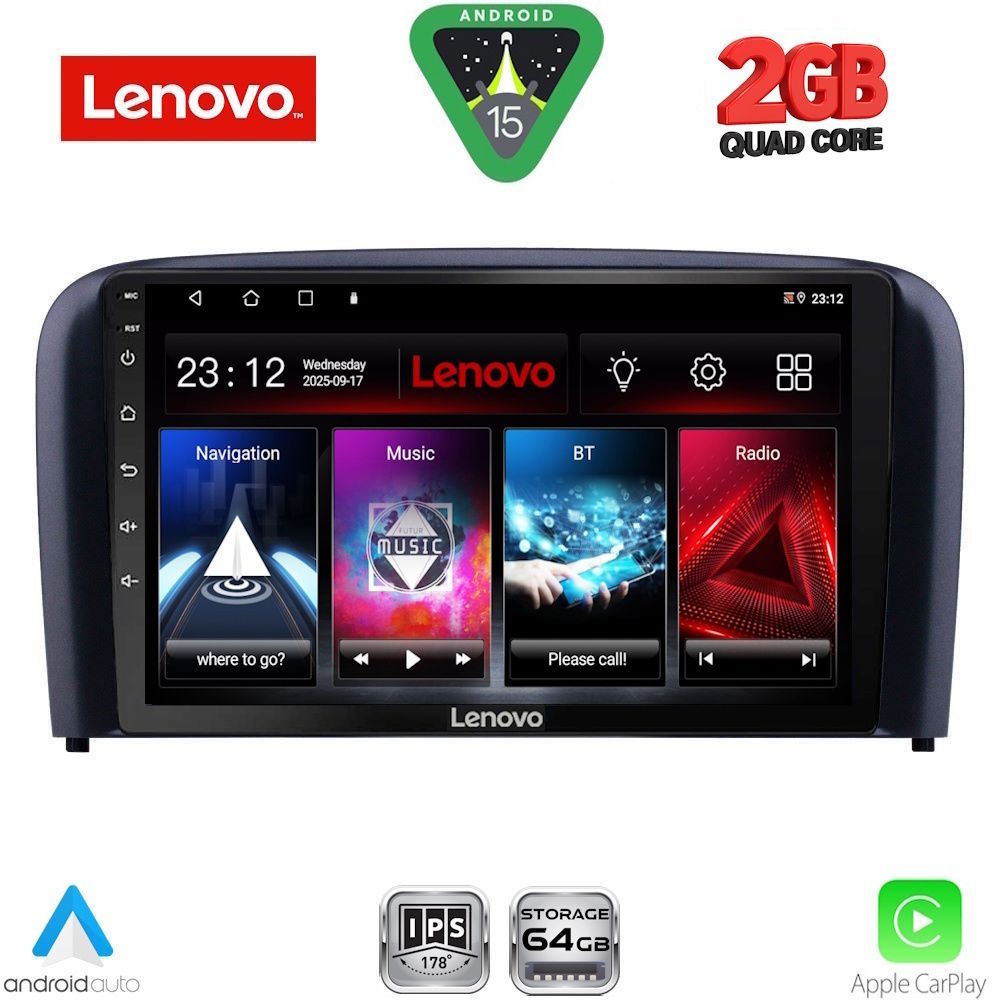 LENOVO LVD 2786_CPA (9inc) MULTIMEDIA TABLET for VOLVO S80 mod. 1999-2006 LENOVO LVD 2786_CPA (9inc) MULTIMEDIA TABLET for VOLVO S80 mod. 1999-2006