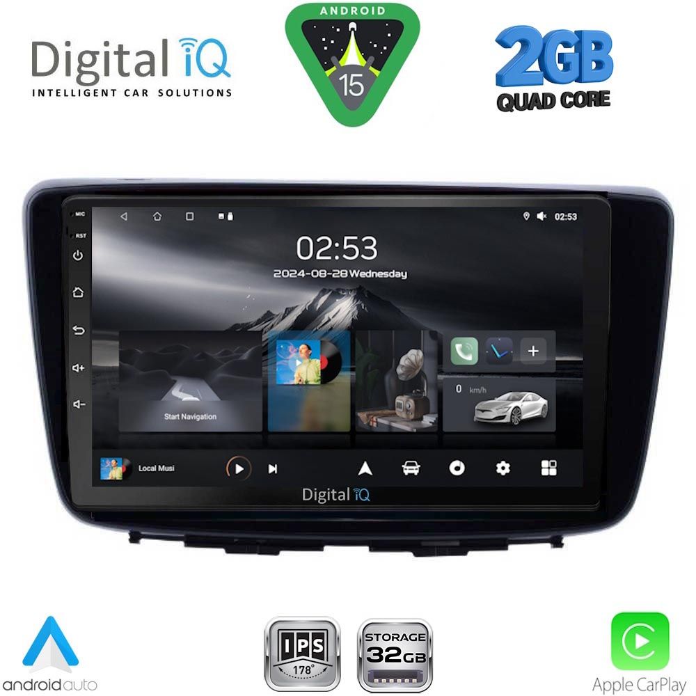 DIGITAL IQ RSD 1672_CPA (9inc) MULTIMEDIA TABLET for SUZUKI BALENO mod. 2016-2022 DIGITAL IQ RSD 1672_CPA (9inc) MULTIMEDIA TABLET for SUZUKI BALENO mod. 2016-2022