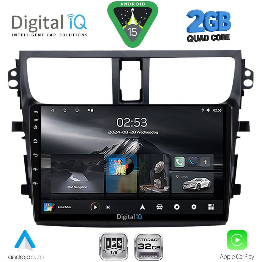 DIGITAL IQ RSD 1674_CPA (9inc) MULTIMEDIA TABLET for SUZUKI CELERIO mod. 2015-2021 DIGITAL IQ RSD 1674_CPA (9inc) MULTIMEDIA TABLET for SUZUKI CELERIO mod. 2015-2021