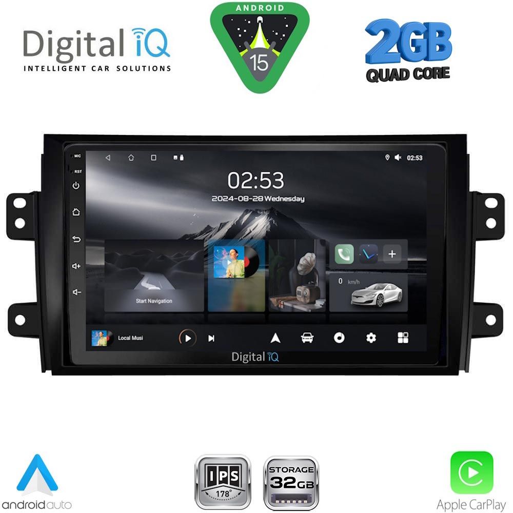 DIGITAL IQ RSD 1688_CPA (9inc) MULTIMEDIA TABLET for FIAT SEDICI – SUZUKI SX4 mod. 2005-2013 DIGITAL IQ RSD 1688_CPA (9inc) MULTIMEDIA TABLET for FIAT SEDICI – SUZUKI SX4 mod. 2005-2013