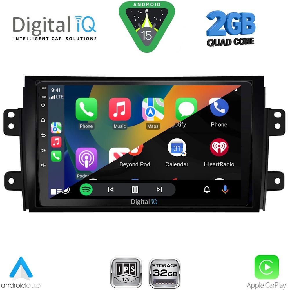 DIGITAL IQ RSD 1688_CPA (9inc) MULTIMEDIA TABLET for FIAT SEDICI – SUZUKI SX4 mod. 2005-2013 DIGITAL IQ RSD 1688_CPA (9inc) MULTIMEDIA TABLET for FIAT SEDICI – SUZUKI SX4 mod. 2005-2013