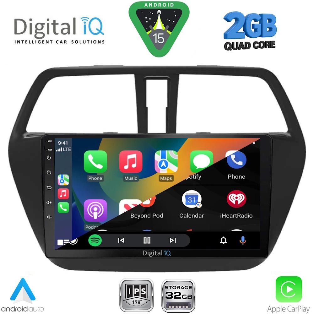 DIGITAL IQ RSD 1689_CPA (9inc) MULTIMEDIA TABLET for SUZUKI SX4 S-CROSS mod. 2014-2021 DIGITAL IQ RSD 1689_CPA (9inc) MULTIMEDIA TABLET for SUZUKI SX4 S-CROSS mod. 2014-2021
