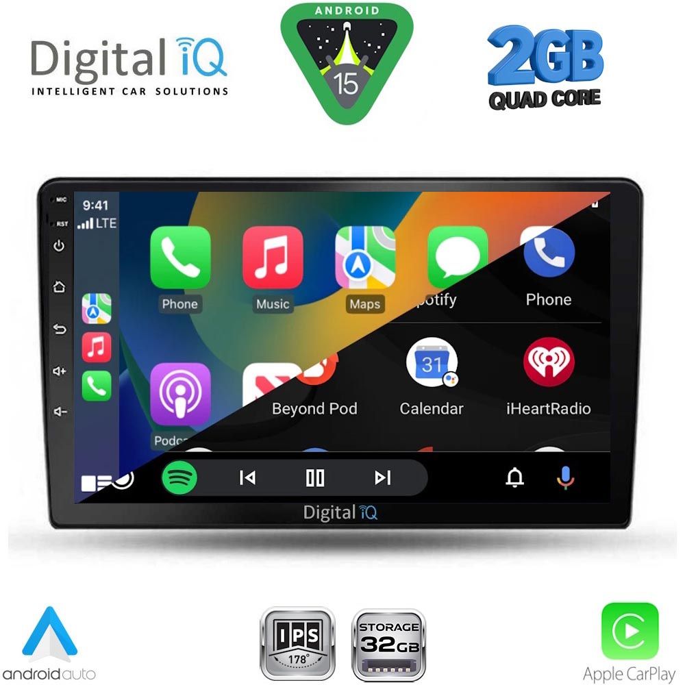 DIGITAL IQ RSD 1702_CPA (9inc) MULTIMEDIA TABLET for TOYOTA AURIS mod. 2007-2012 DIGITAL IQ RSD 1702_CPA (9inc) MULTIMEDIA TABLET for TOYOTA AURIS mod. 2007-2012