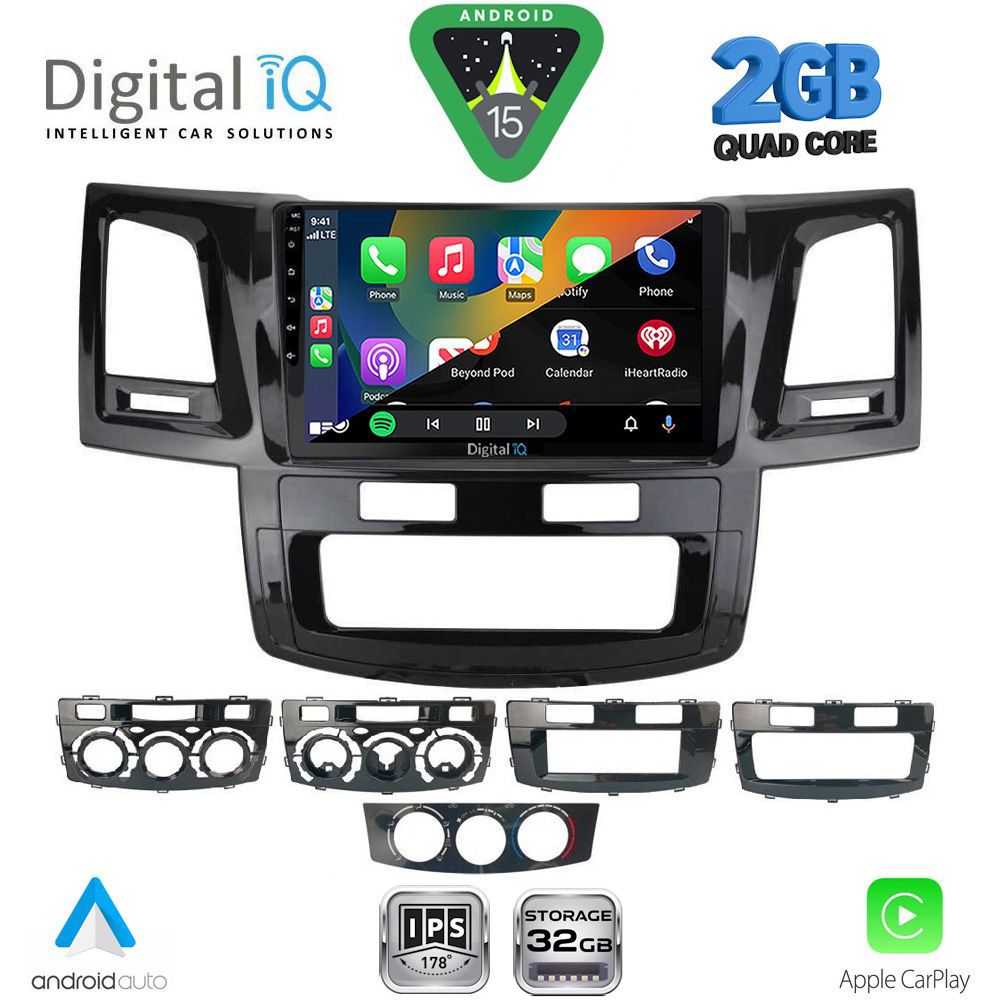 DIGITAL IQ RSD 1720_CPA (9inc) MULTIMEDIA TABLET for TOYOTA HILUX mod. 2005-2016 DIGITAL IQ RSD 1720_CPA (9inc) MULTIMEDIA TABLET for TOYOTA HILUX mod. 2005-2016