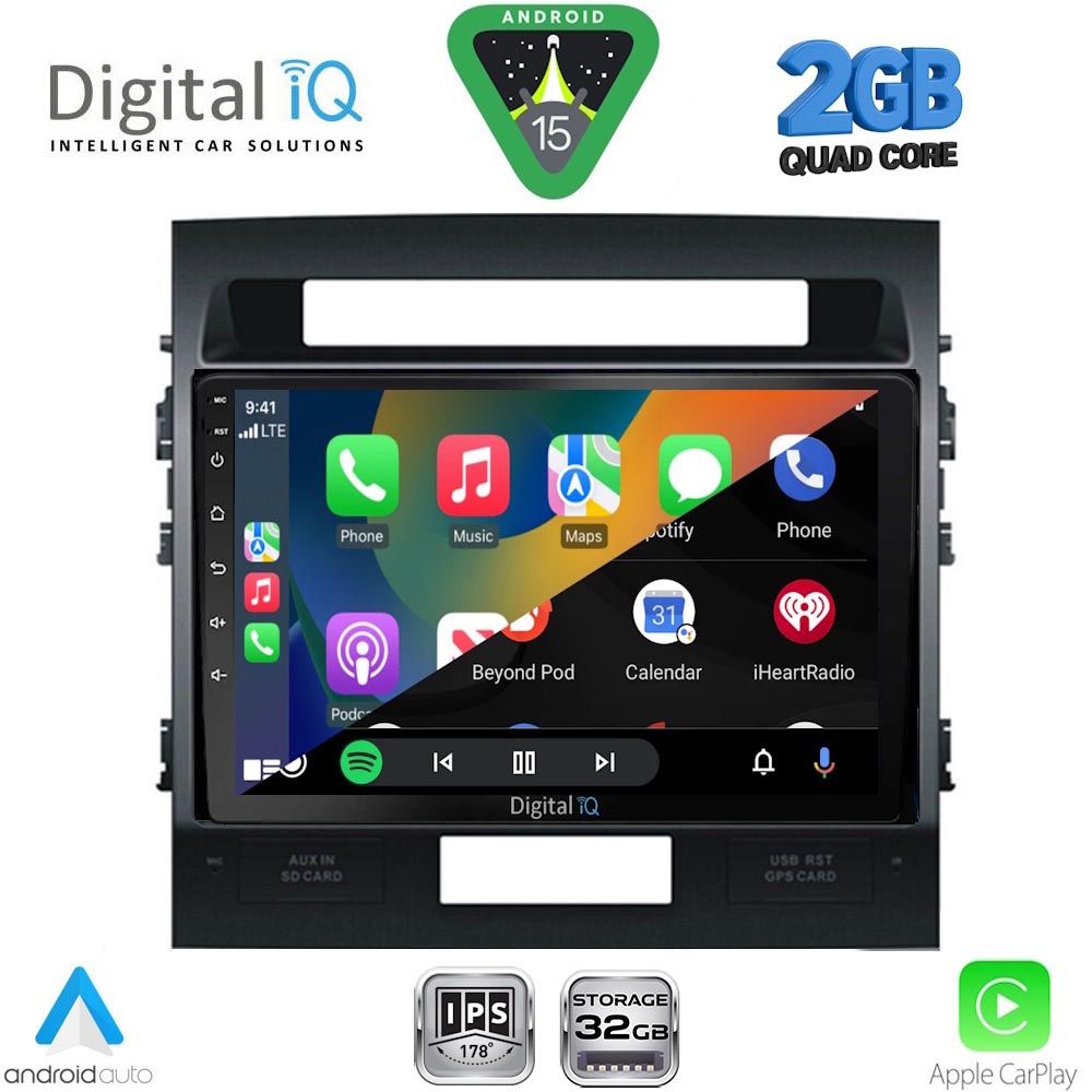 DIGITAL IQ RSD 1724_CPA (9inc) MULTIMEDIA TABLET for TOYOTA LANDCRUISER mod. 2008-2015 DIGITAL IQ RSD 1724_CPA (9inc) MULTIMEDIA TABLET for TOYOTA LANDCRUISER mod. 2008-2015