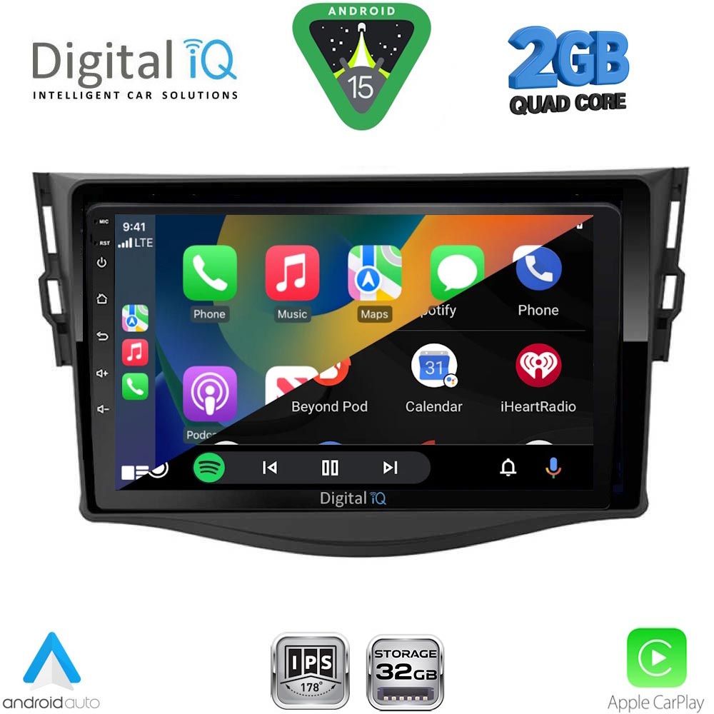 DIGITAL IQ RSD 1731_CPA (9inc) MULTIMEDIA TABLET for TOYOTA RAV 4 mod. 2006-2012 DIGITAL IQ RSD 1731_CPA (9inc) MULTIMEDIA TABLET for TOYOTA RAV 4 mod. 2006-2012