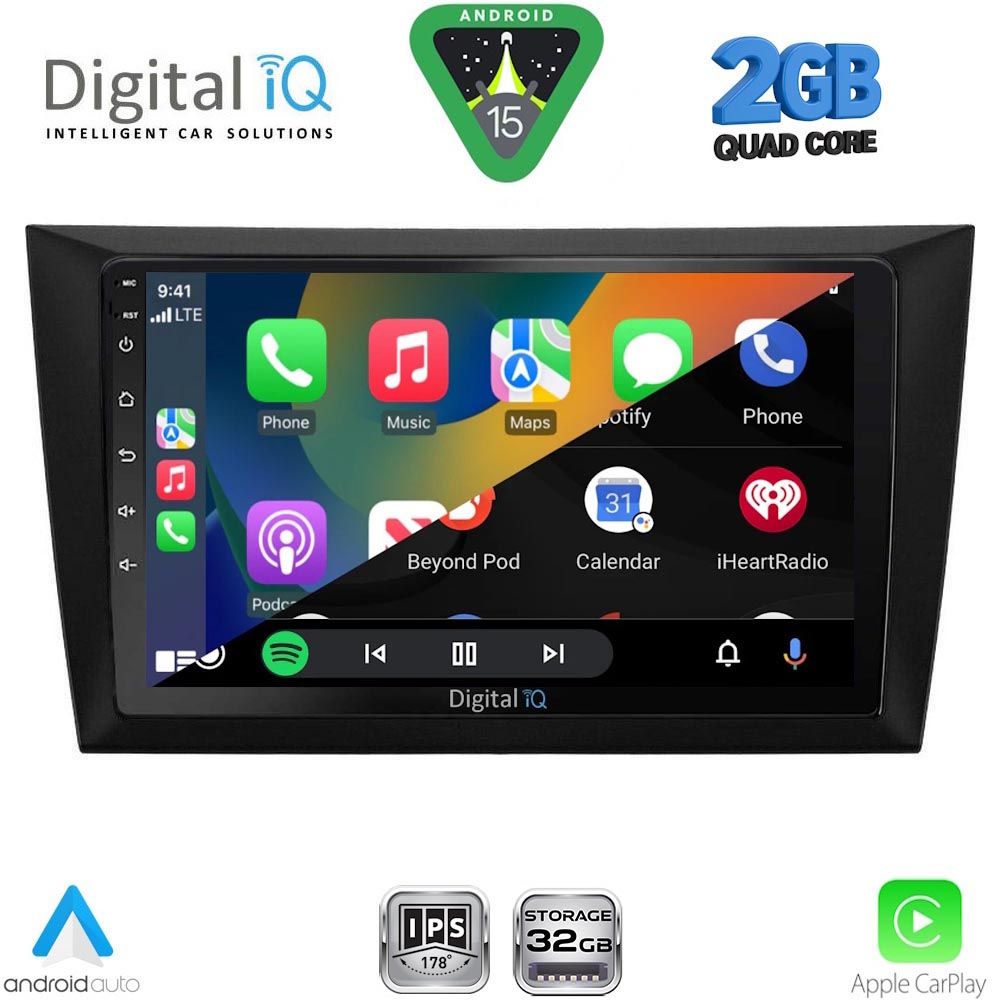 DIGITAL IQ RSD 1746_CPA (9inc) MULTIMEDIA TABLET for GOLF 6 mod. 2009-2012 DIGITAL IQ RSD 1746_CPA (9inc) MULTIMEDIA TABLET for GOLF 6 mod. 2009-2012