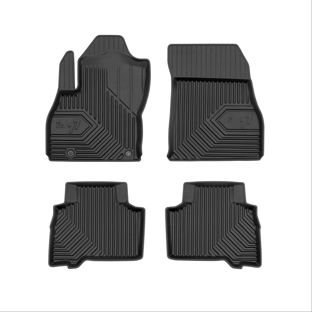 Πατάκια Αυτοκινήτου No77 Σκαφάκια για Fiat Qubo 2008-2020 4τμχ Frogum Πατάκια Αυτοκινήτου No77 Σκαφάκια για Fiat Qubo 2008-2020 4τμχ Frogum
