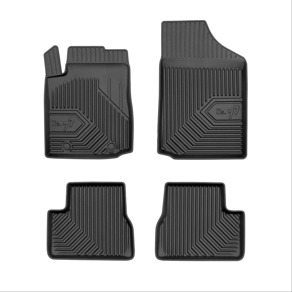 Πατάκια Αυτοκινήτου No77 Σκαφάκια για Citroen C3 I 2002-2009 4τμχ Frogum Πατάκια Αυτοκινήτου No77 Σκαφάκια για Citroen C3 I 2002-2009 4τμχ Frogum