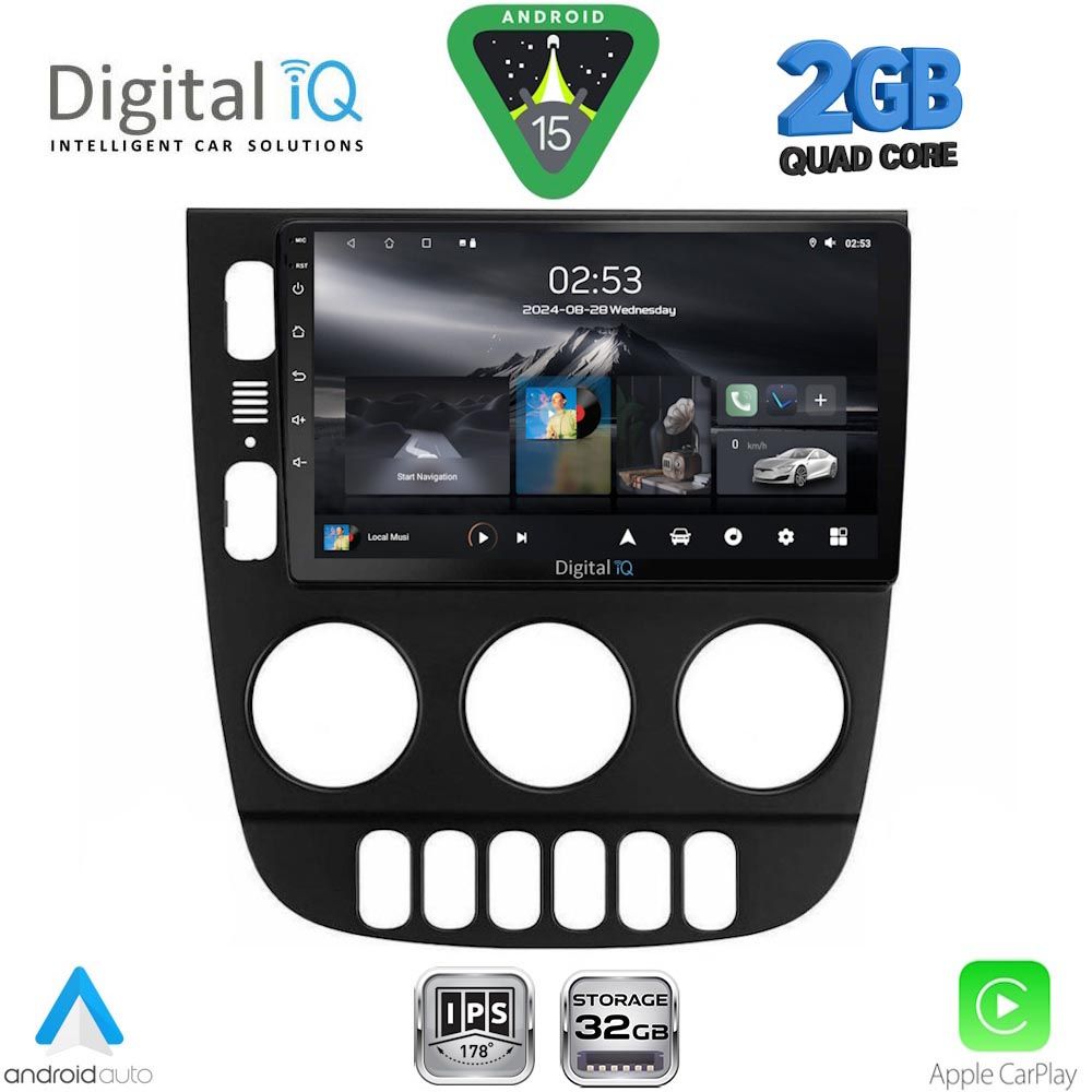 DIGITAL IQ RSD 1413_CPA (9inc) MULTIMEDIA TABLET for MERCEDES ML (W163) mod. 2002-2005 DIGITAL IQ RSD 1413_CPA (9inc) MULTIMEDIA TABLET for MERCEDES ML (W163) mod. 2002-2005