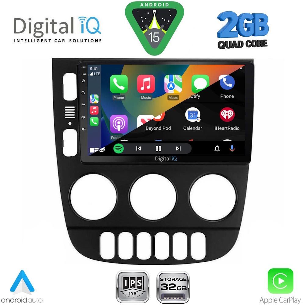 DIGITAL IQ RSD 1413_CPA (9inc) MULTIMEDIA TABLET for MERCEDES ML (W163) mod. 2002-2005 DIGITAL IQ RSD 1413_CPA (9inc) MULTIMEDIA TABLET for MERCEDES ML (W163) mod. 2002-2005