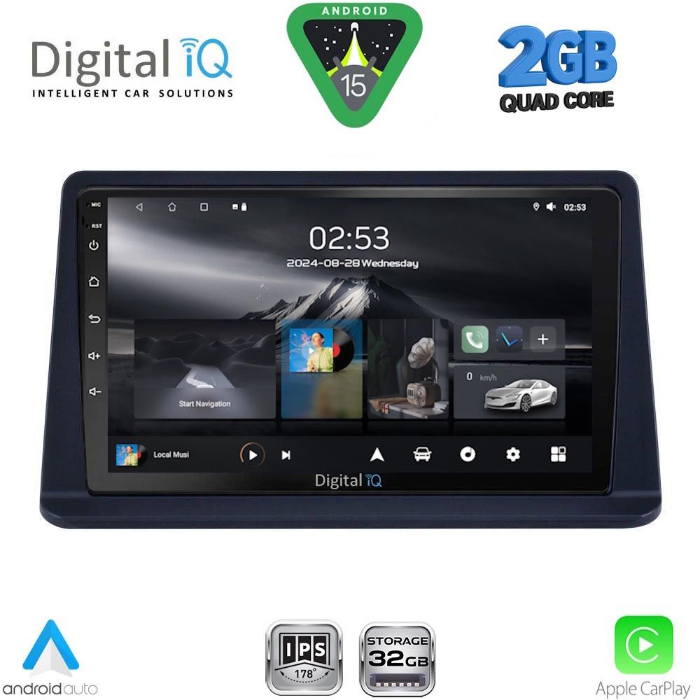 DIGITAL IQ RSD 1445_CPA (9inc) MULTIMEDIA TABLET for MITSUBISHI PAJERO mod. 1999-2006 DIGITAL IQ RSD 1445_CPA (9inc) MULTIMEDIA TABLET for MITSUBISHI PAJERO mod. 1999-2006