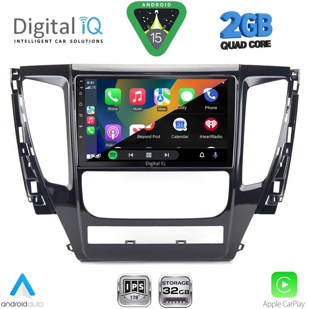 DIGITAL IQ RSD 1447A_CPA (9inc) MULTIMEDIA TABLET for MITSUBISHI PAJERO mod. 2013-2020 DIGITAL IQ RSD 1447A_CPA (9inc) MULTIMEDIA TABLET for MITSUBISHI PAJERO mod. 2013-2020
