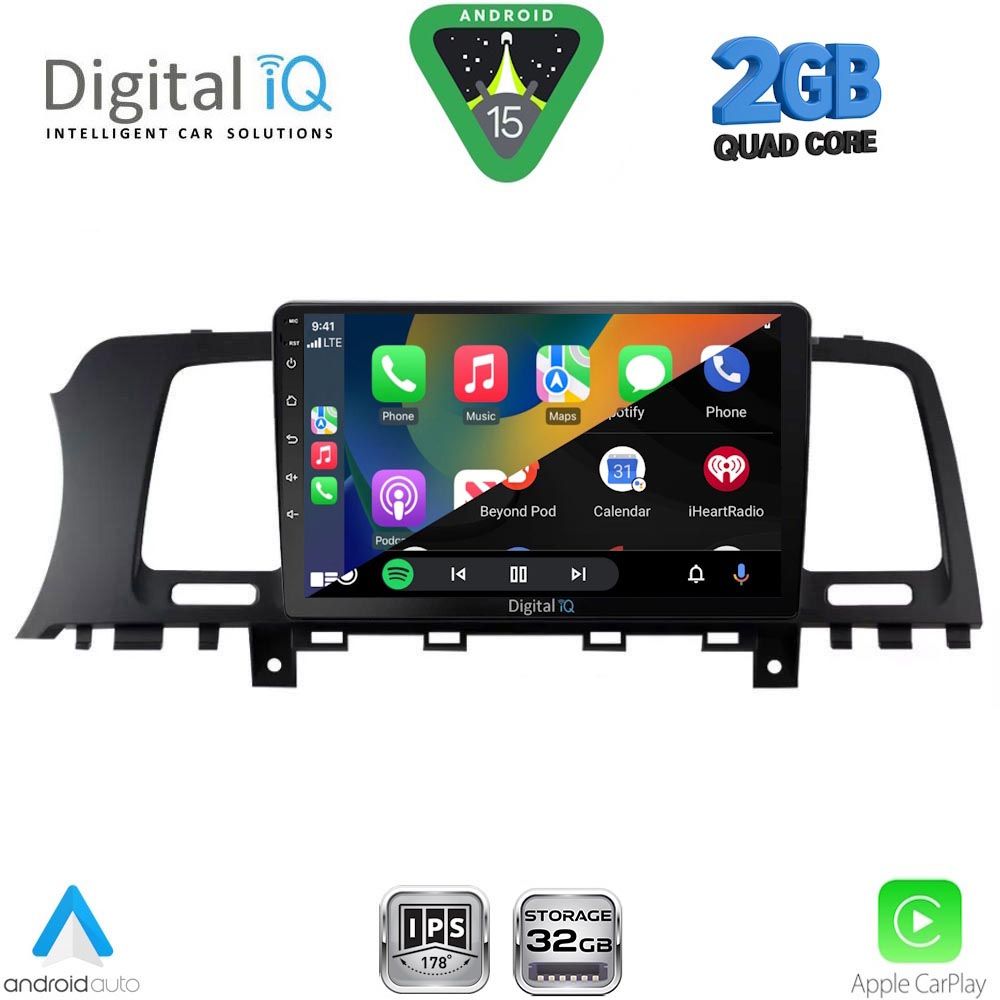 DIGITAL IQ RSD 1462_CPA (9inc) MULTIMEDIA TABLET for NISSAN MURANO mod. 2007-2014 DIGITAL IQ RSD 1462_CPA (9inc) MULTIMEDIA TABLET for NISSAN MURANO mod. 2007-2014
