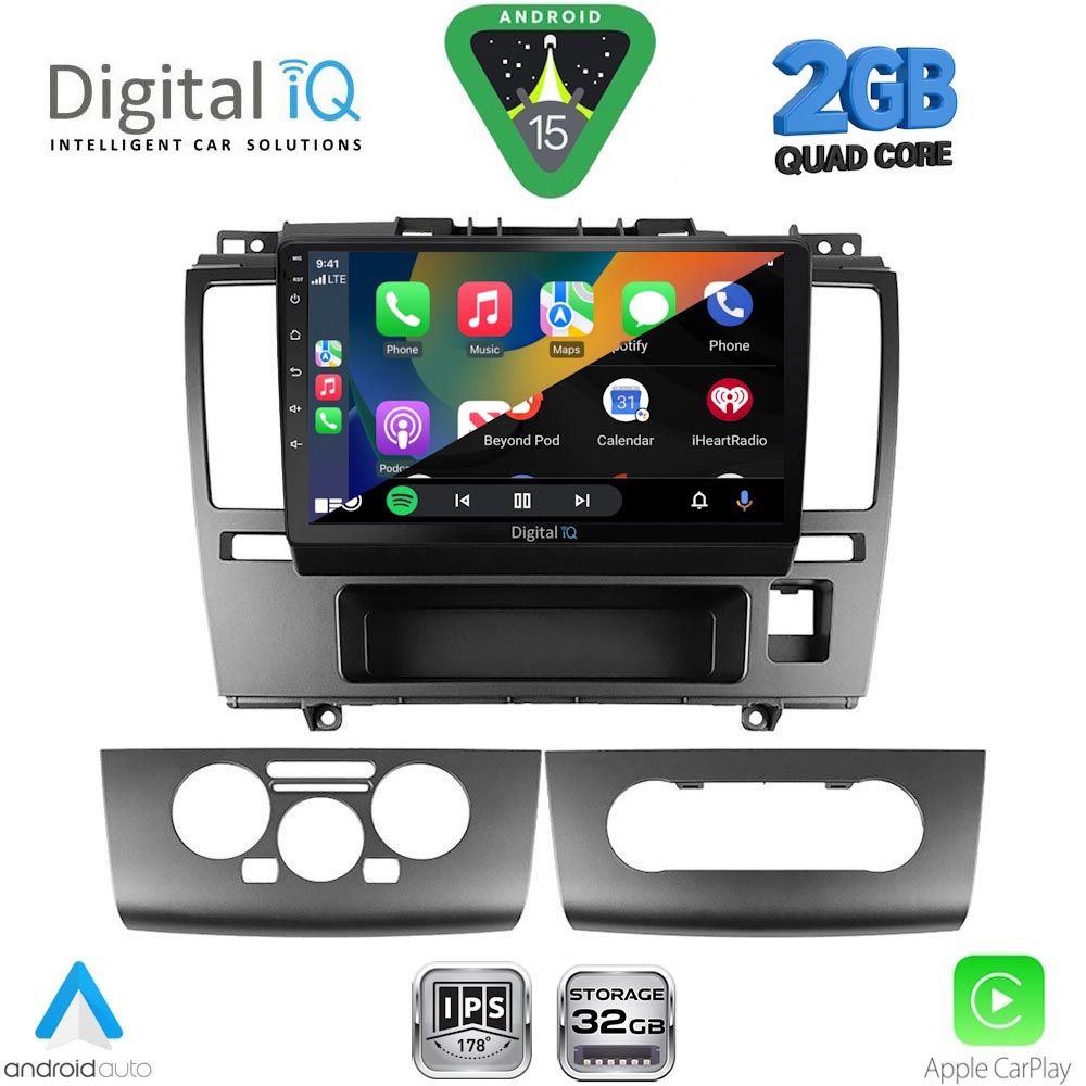 DIGITAL IQ RSD 1465A_CPA (9inc) MULTIMEDIA TABLET for NISSAN TIDA mod. 2004-2013 DIGITAL IQ RSD 1465A_CPA (9inc) MULTIMEDIA TABLET for NISSAN TIDA mod. 2004-2013