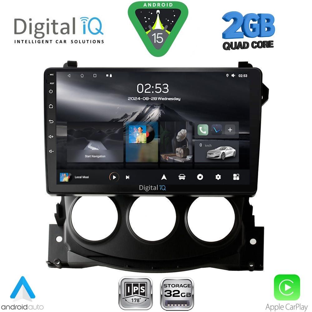 DIGITAL IQ RSD 1479_CPA (9inc) MULTIMEDIA TABLET for NISSAN 370Z mod. 2009-2012 DIGITAL IQ RSD 1479_CPA (9inc) MULTIMEDIA TABLET for NISSAN 370Z mod. 2009-2012