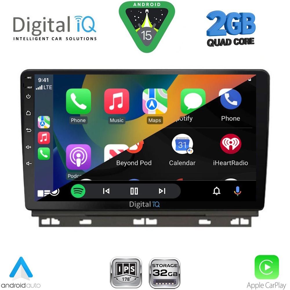 DIGITAL IQ RSD 1546_CPA (9inc) MULTIMEDIA TABLET for RENAULT CLIO - CAPTUR mod. 2019-2026 DIGITAL IQ RSD 1546_CPA (9inc) MULTIMEDIA TABLET for RENAULT CLIO - CAPTUR mod. 2019-2026