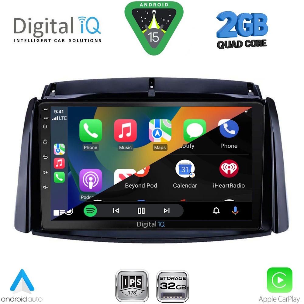 DIGITAL IQ RSD 1551_CPA (9inc) MULTIMEDIA TABLET for RENAULT KOLEOS mod. 2006-2016 DIGITAL IQ RSD 1551_CPA (9inc) MULTIMEDIA TABLET for RENAULT KOLEOS mod. 2006-2016