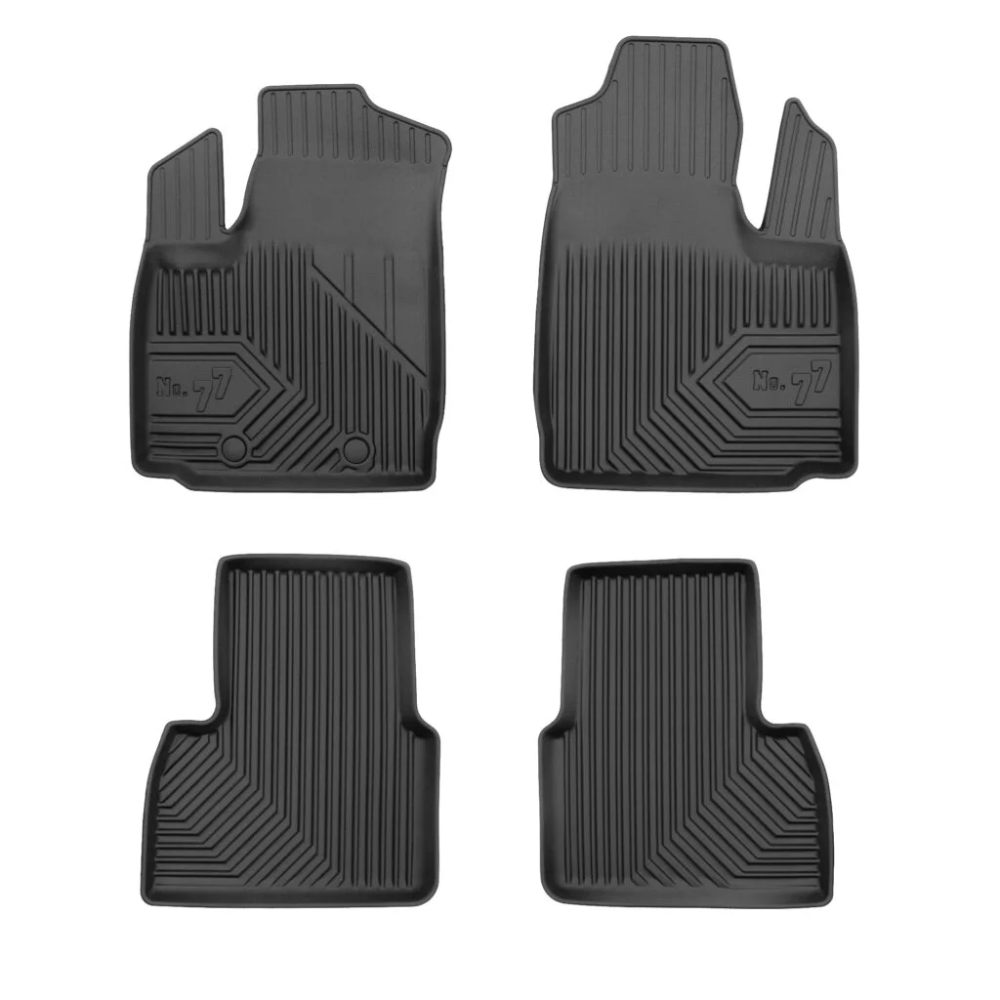 Πατάκια Αυτοκινήτου No77 Σκαφάκια για Fiat Doblo 2000-2010 4τμχ Frogum Πατάκια Αυτοκινήτου No77 Σκαφάκια για Fiat Doblo 2000-2010 4τμχ Frogum