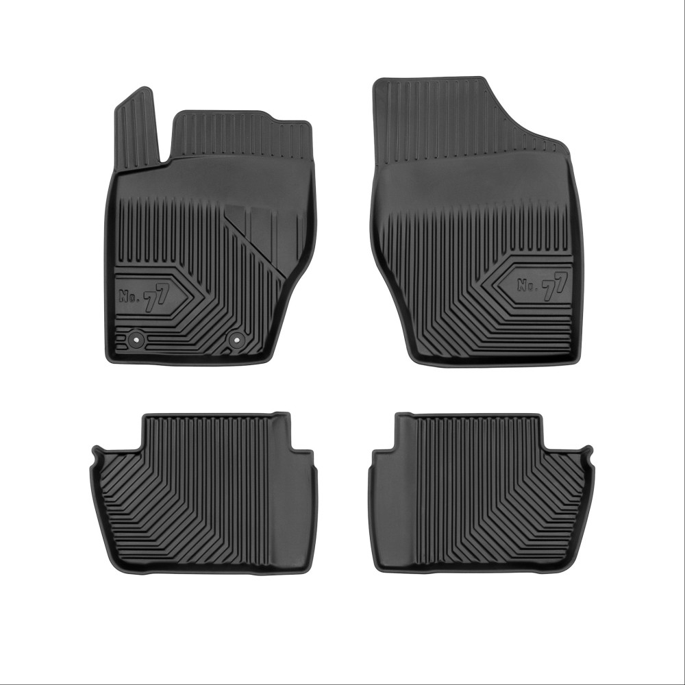 Πατάκια Αυτοκινήτου No77 Σκαφάκια για Peugeot 307 SW 2001-2008 4τμχ Frogum Πατάκια Αυτοκινήτου No77 Σκαφάκια για Peugeot 307 SW 2001-2008 4τμχ Frogum