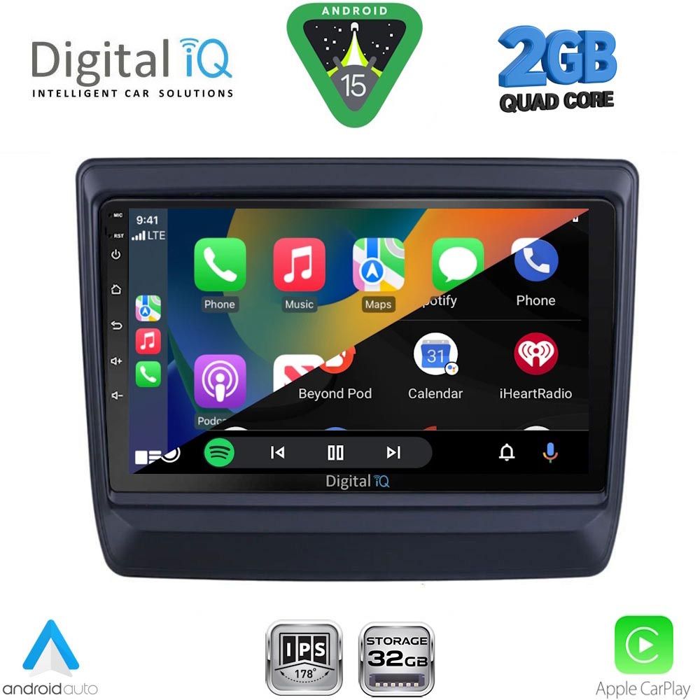 DIGITAL IQ RSD 1256_CPA (9inc) MULTIMEDIA TABLET for ISUZU DMAX mod. 2020-2026 DIGITAL IQ RSD 1256_CPA (9inc) MULTIMEDIA TABLET for ISUZU DMAX mod. 2020-2026