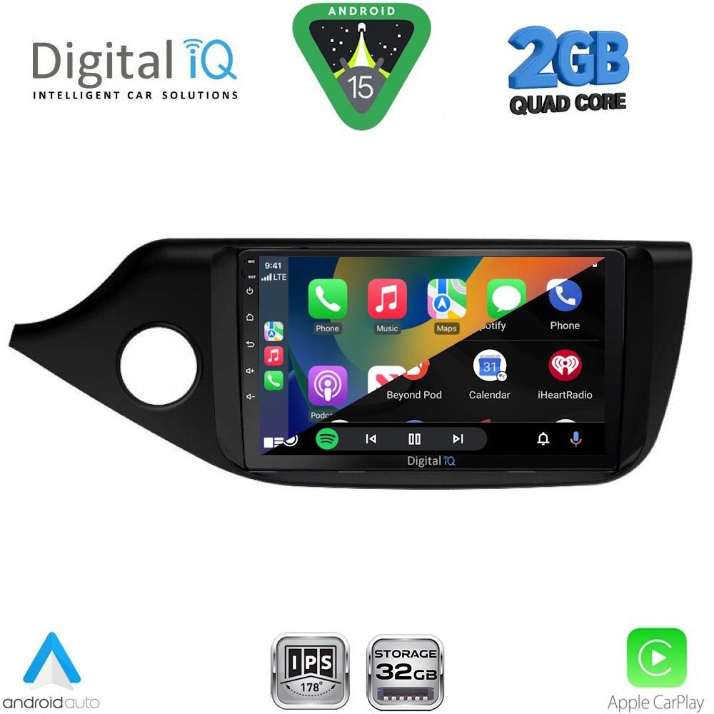 DIGITAL IQ RSD 1302_CPA (9inc) MULTIMEDIA TABLET for KIA CEED mod. 2012-2018 DIGITAL IQ RSD 1302_CPA (9inc) MULTIMEDIA TABLET for KIA CEED mod. 2012-2018
