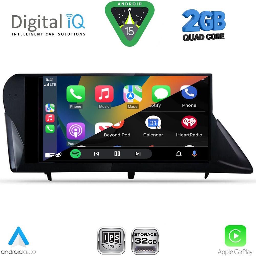DIGITAL IQ RSD 1346_CPA (9inc) MULTIMEDIA TABLET for LEXUS RX mod. 2009-2014 DIGITAL IQ RSD 1346_CPA (9inc) MULTIMEDIA TABLET for LEXUS RX mod. 2009-2014
