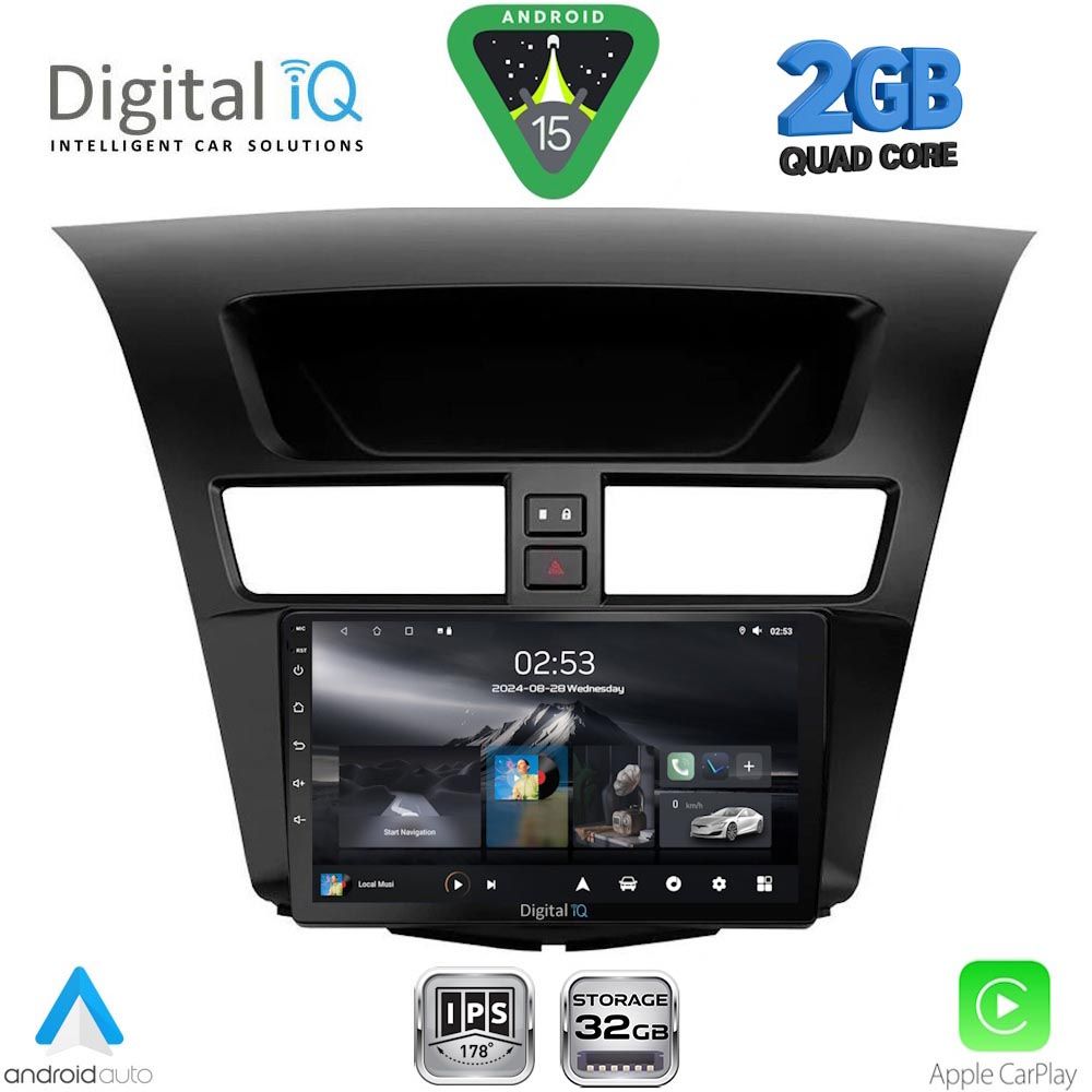 DIGITAL IQ RSD 1364_CPA (9inc) MULTIMEDIA TABLET for MAZDA BT50 mod. 2012-2019 DIGITAL IQ RSD 1364_CPA (9inc) MULTIMEDIA TABLET for MAZDA BT50 mod. 2012-2019