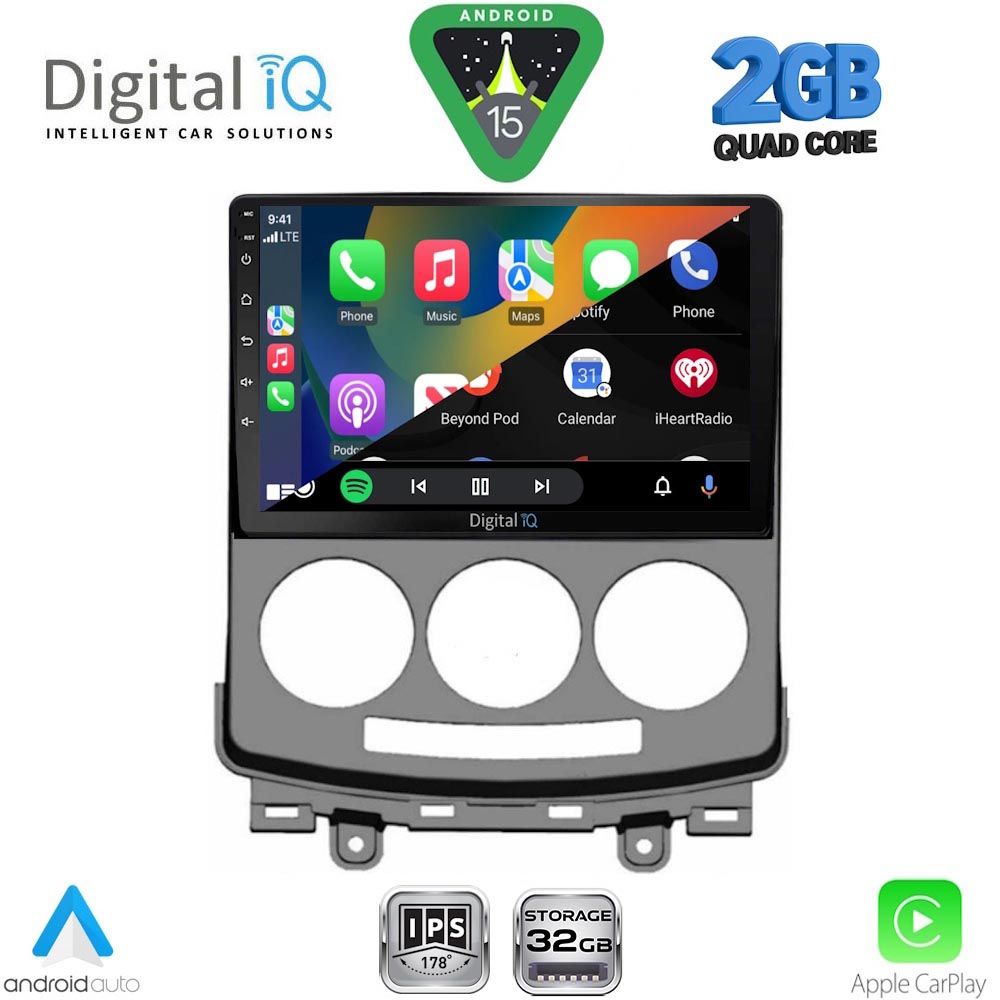 DIGITAL IQ RSD 1370_CPA (9inc) MULTIMEDIA TABLET for MAZDA 5 mod. 2004-2010 DIGITAL IQ RSD 1370_CPA (9inc) MULTIMEDIA TABLET for MAZDA 5 mod. 2004-2010