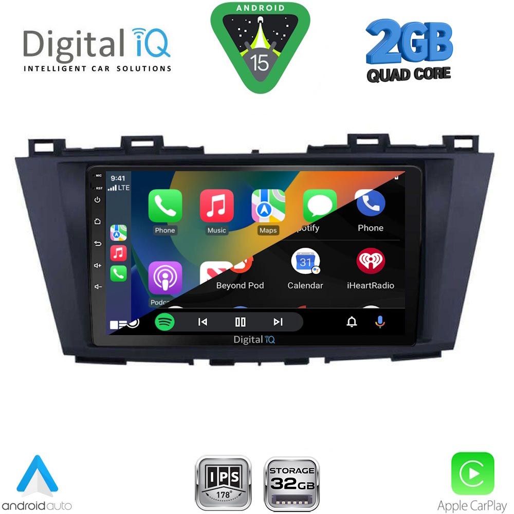 DIGITAL IQ RSD 1371_CPA (9inc) MULTIMEDIA TABLET for MAZDA 5 mod. 2011-2020 DIGITAL IQ RSD 1371_CPA (9inc) MULTIMEDIA TABLET for MAZDA 5 mod. 2011-2020