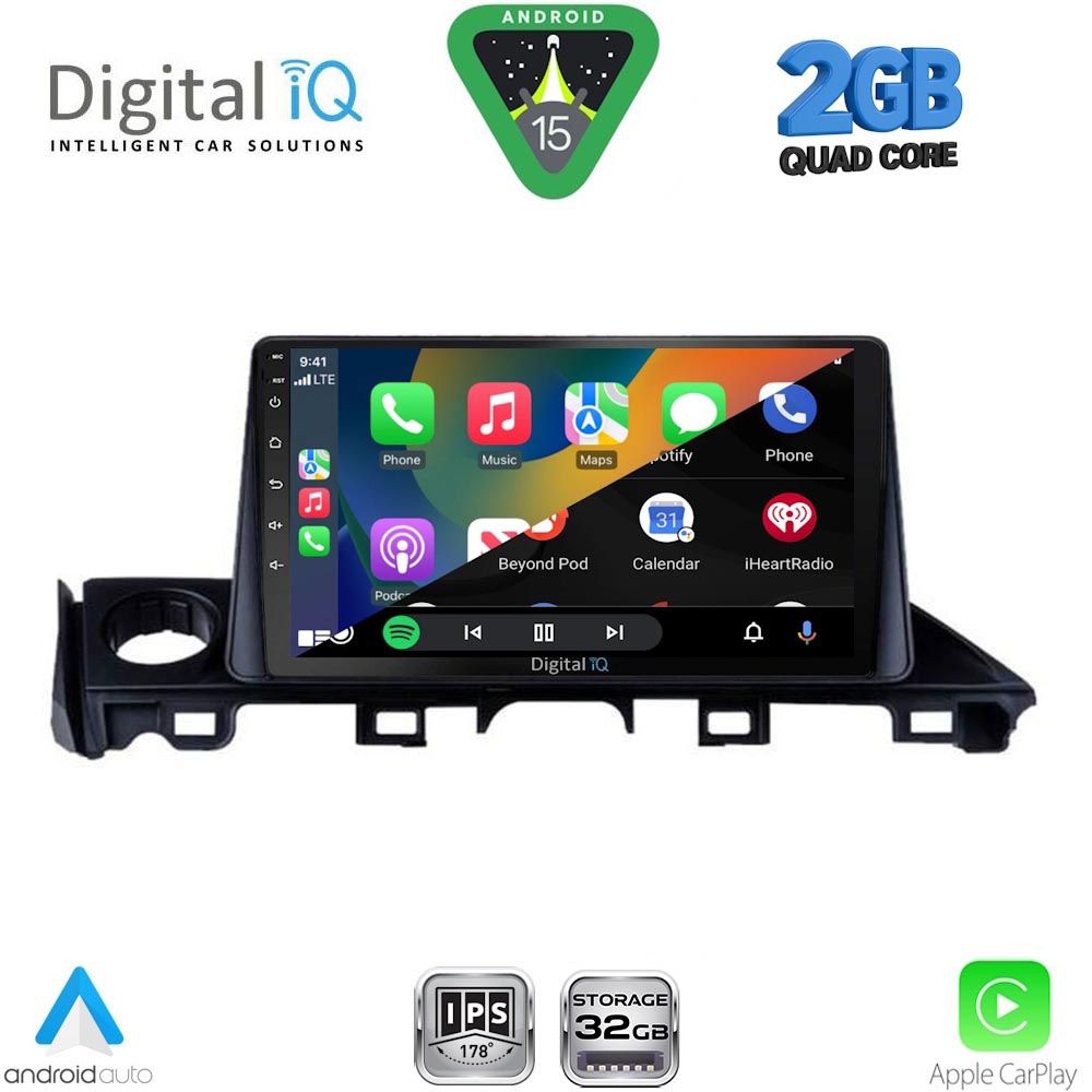DIGITAL IQ RSD 1379_CPA (9inc) MULTIMEDIA TABLET for MAZDA 6 mod. 2017-2020 DIGITAL IQ RSD 1379_CPA (9inc) MULTIMEDIA TABLET for MAZDA 6 mod. 2017-2020