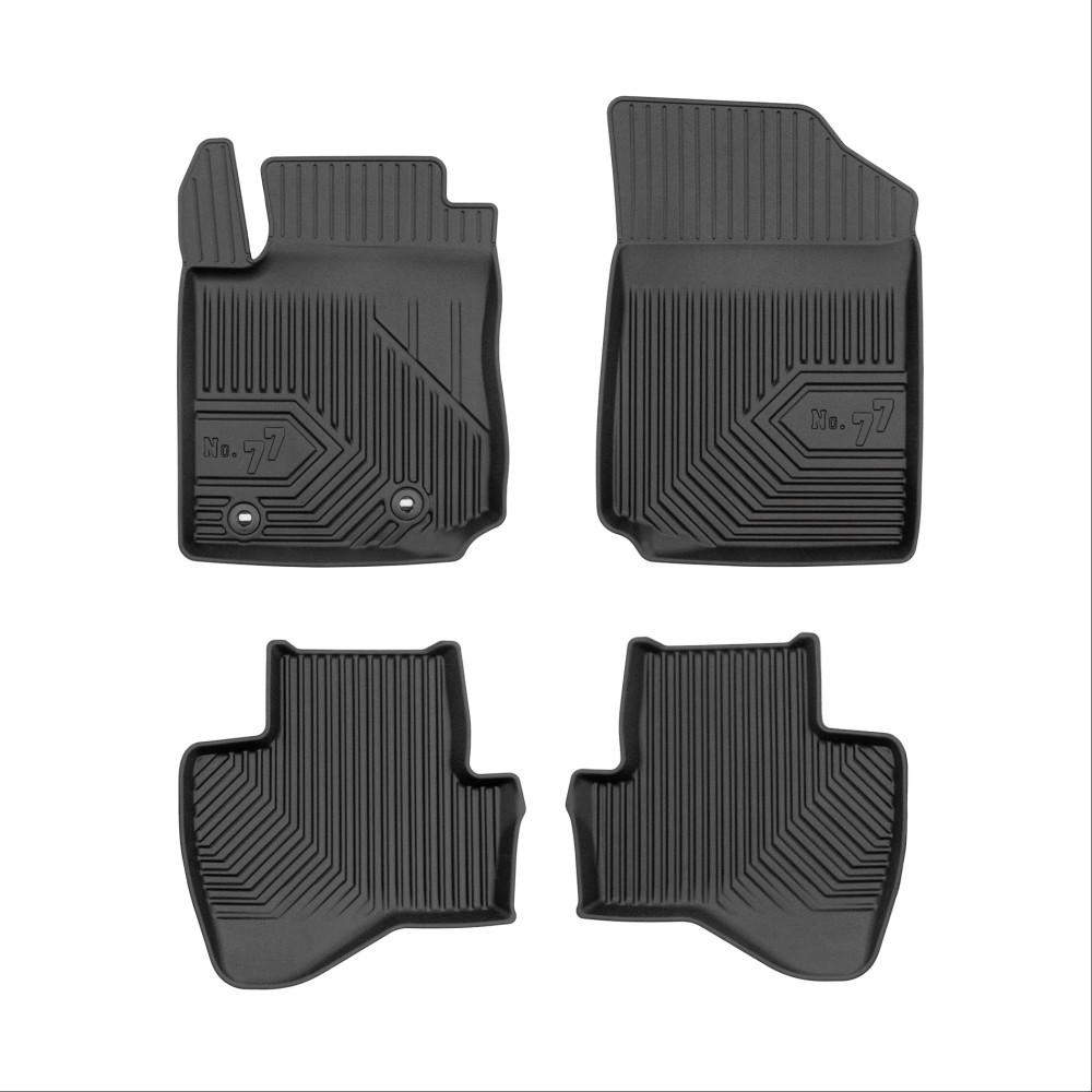 Πατάκια Αυτοκινήτου No77 Σκαφάκια για Toyota Aygo 2014-2022 4τμχ Frogum Πατάκια Αυτοκινήτου No77 Σκαφάκια για Toyota Aygo 2014-2022 4τμχ Frogum