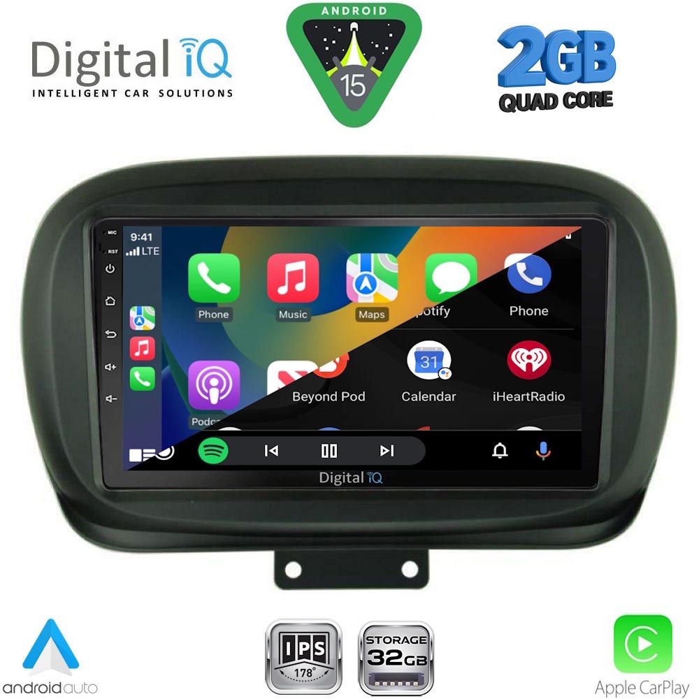 DIGITAL IQ RSD 1134_CPA (9inc) MULTIMEDIA TABLET for FIAT 500Χ mod. 2014-2024 DIGITAL IQ RSD 1134_CPA (9inc) MULTIMEDIA TABLET for FIAT 500Χ mod. 2014-2024