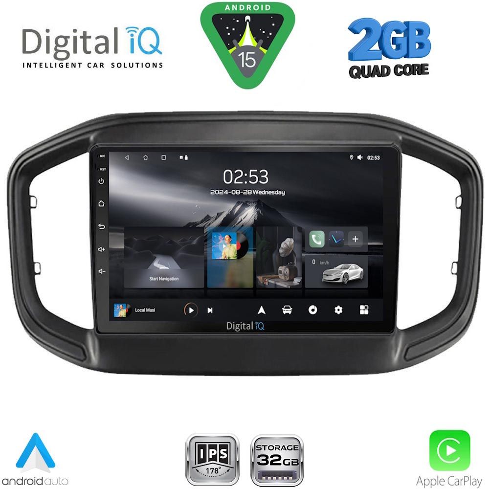 DIGITAL IQ RSD 1147_CPA (9inc) MULTIMEDIA TABLET for FIAT STRADA mod. 2020-2026 DIGITAL IQ RSD 1147_CPA (9inc) MULTIMEDIA TABLET for FIAT STRADA mod. 2020-2026