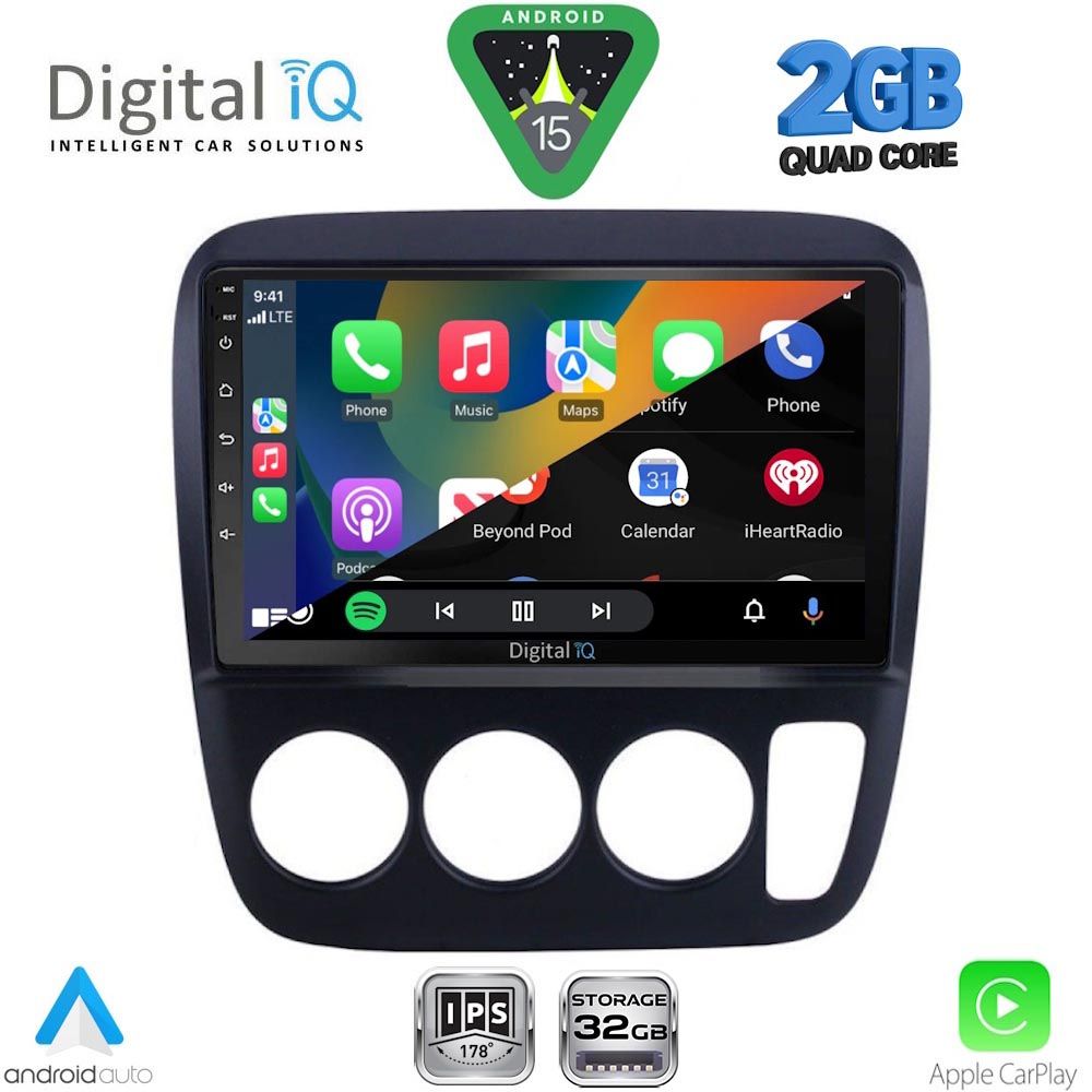 DIGITAL IQ RSD 1196_CPA A/C (9inc) MULTIMEDIA TABLET for HONDA CRV mod. 1996-2006 DIGITAL IQ RSD 1196_CPA A/C (9inc) MULTIMEDIA TABLET for HONDA CRV mod. 1996-2006