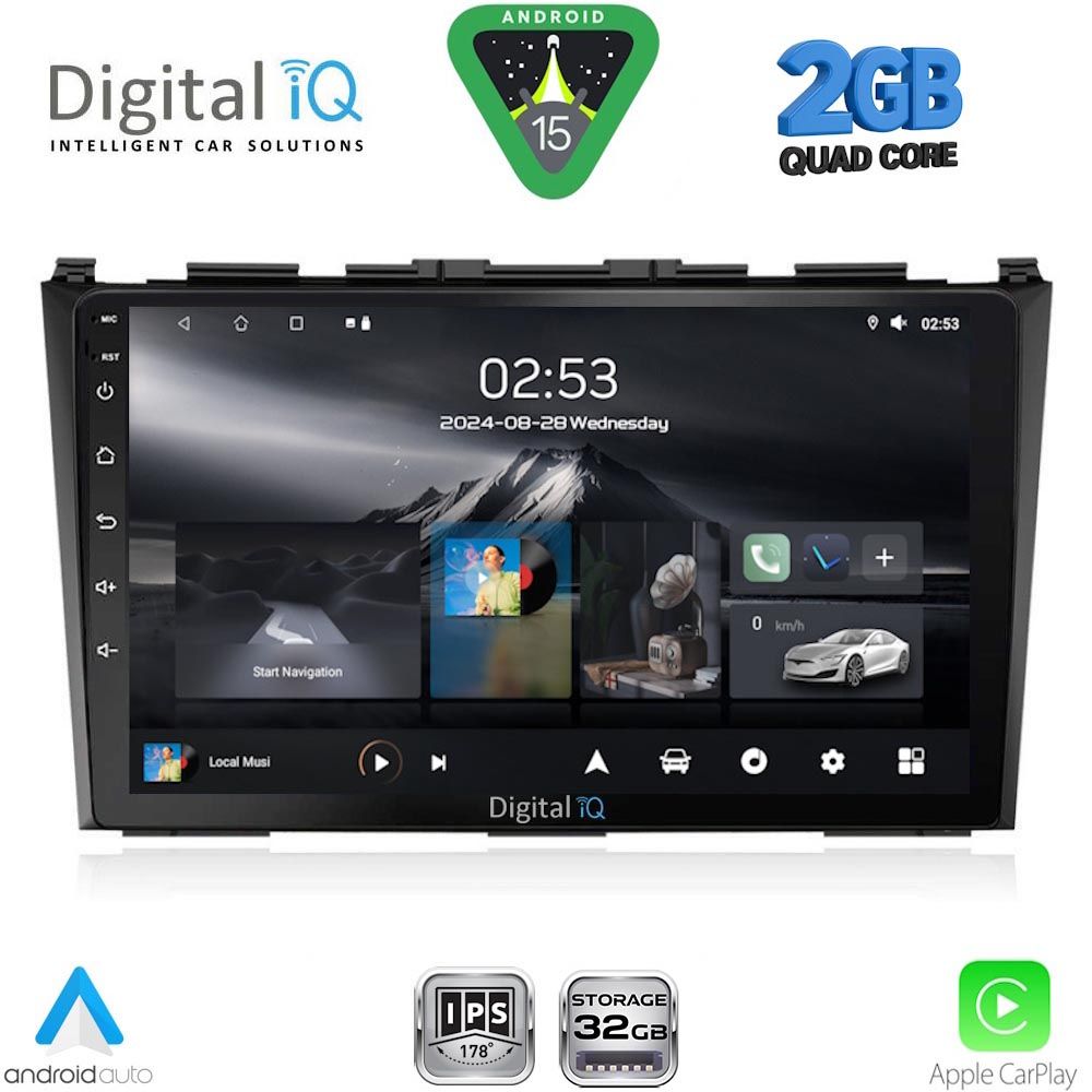 DIGITAL IQ RSD 1197_CPA (9inc) MULTIMEDIA TABLET for HONDA CRV mod. 2006-2012 DIGITAL IQ RSD 1197_CPA (9inc) MULTIMEDIA TABLET for HONDA CRV mod. 2006-2012