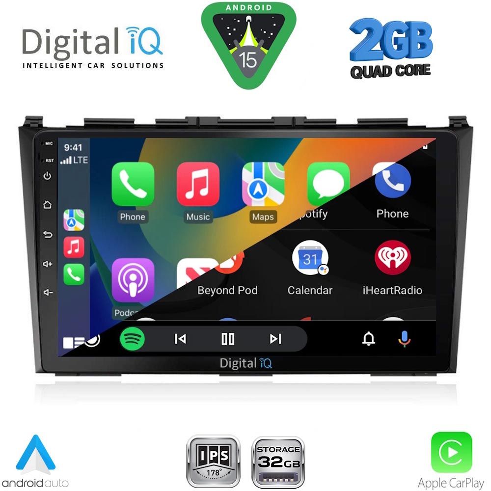 DIGITAL IQ RSD 1197_CPA (9inc) MULTIMEDIA TABLET for HONDA CRV mod. 2006-2012 DIGITAL IQ RSD 1197_CPA (9inc) MULTIMEDIA TABLET for HONDA CRV mod. 2006-2012