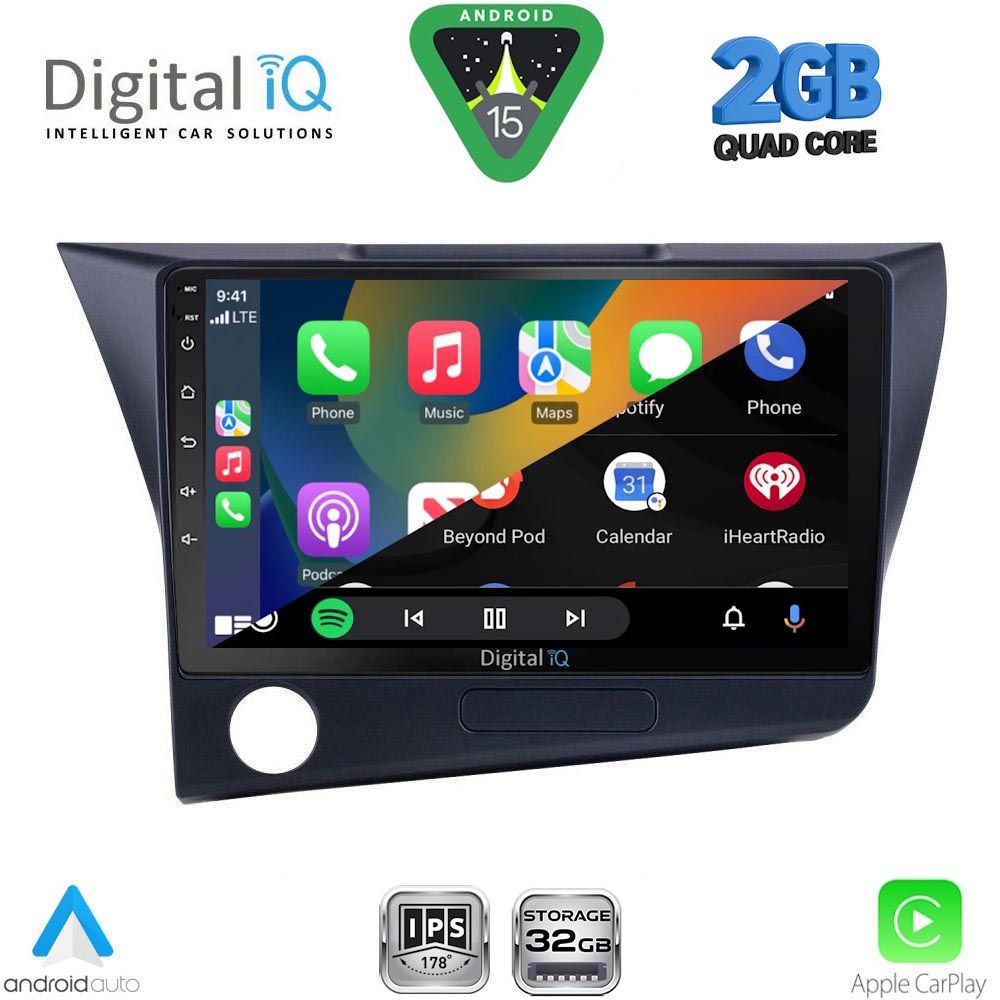 DIGITAL IQ RSD 1203_CPA (9inc) MULTIMEDIA TABLET for HONDA CRZ mod. 2010-2016 DIGITAL IQ RSD 1203_CPA (9inc) MULTIMEDIA TABLET for HONDA CRZ mod. 2010-2016