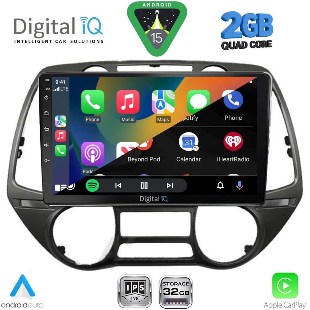 DIGITAL IQ RSD 1226_CPA (9inc) MULTIMEDIA TABLET for HYUNDAI i20 mod. 2008-2014 DIGITAL IQ RSD 1226_CPA (9inc) MULTIMEDIA TABLET for HYUNDAI i20 mod. 2008-2014