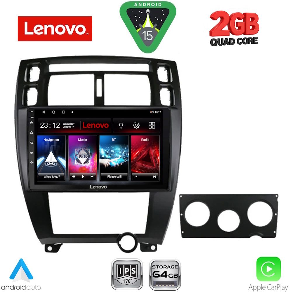 LENOVO LVD 2241BL_CPA (10inc) MULTIMEDIA TABLET for HYUNDAI TUCSON mod. 2004-2010 (BLACK) LENOVO LVD 2241BL_CPA (10inc) MULTIMEDIA TABLET for HYUNDAI TUCSON mod. 2004-2010 (BLACK)