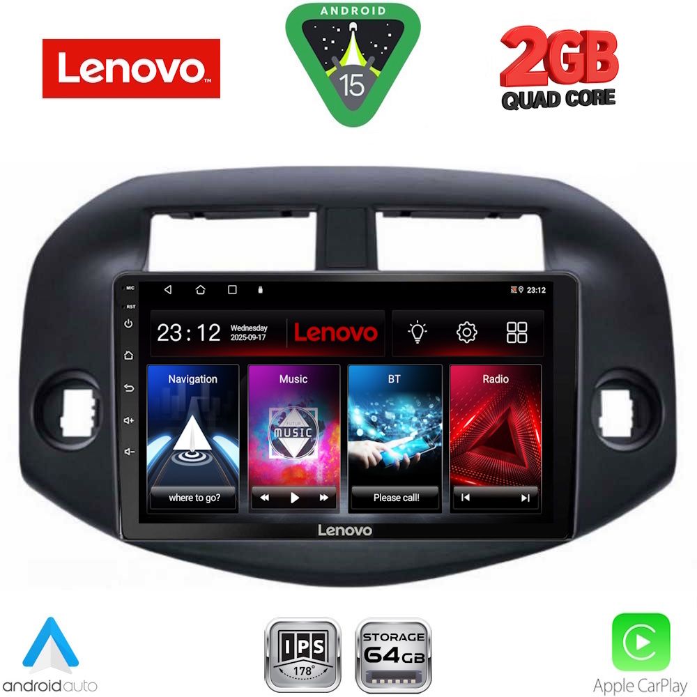 LENOVO LVD 2732_CPA (10inc) MULTIMEDIA TABLET for TOYOTA RAV 4 mod. 2006-2012 LENOVO LVD 2732_CPA (10inc) MULTIMEDIA TABLET for TOYOTA RAV 4 mod. 2006-2012