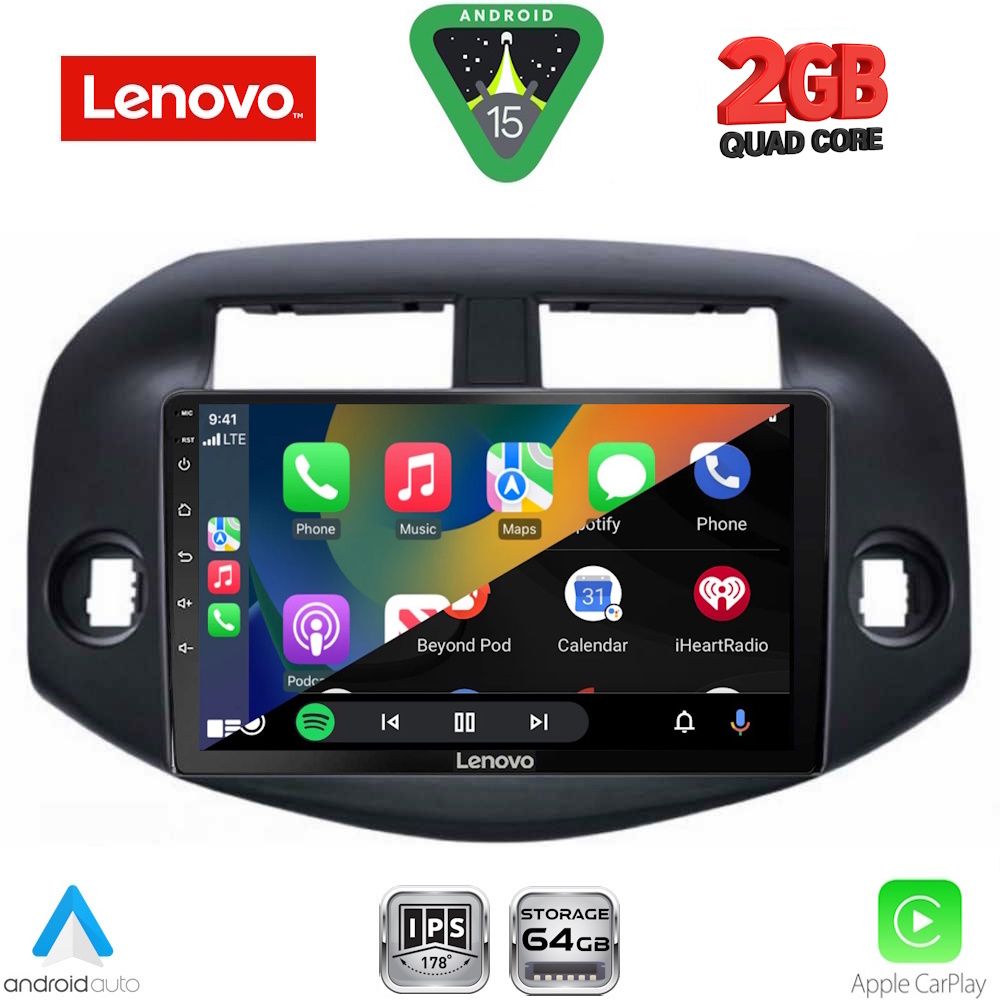 LENOVO LVD 2732_CPA (10inc) MULTIMEDIA TABLET for TOYOTA RAV 4 mod. 2006-2012 LENOVO LVD 2732_CPA (10inc) MULTIMEDIA TABLET for TOYOTA RAV 4 mod. 2006-2012