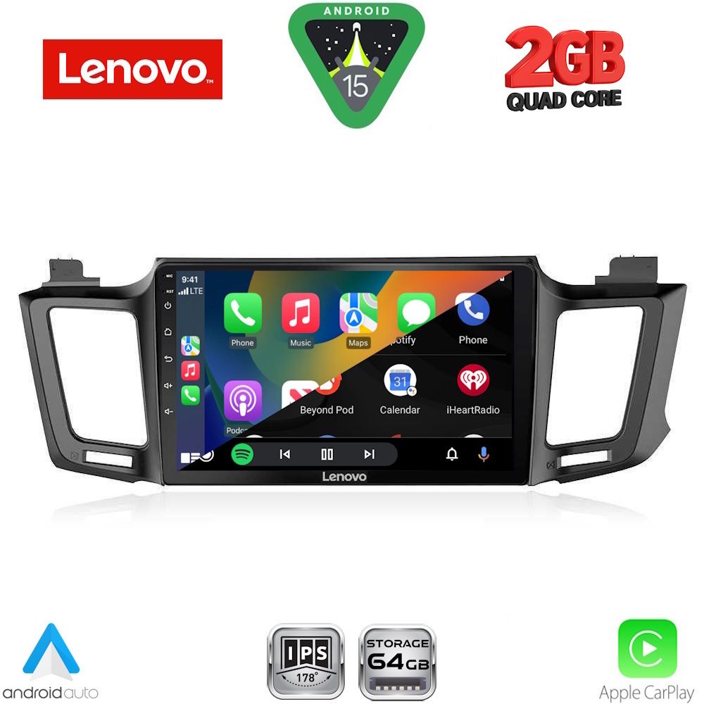 LENOVO LVD 2733_CPA (10inc) MULTIMEDIA TABLET for TOYOTA RAV 4 mod. 2013-2019 LENOVO LVD 2733_CPA (10inc) MULTIMEDIA TABLET for TOYOTA RAV 4 mod. 2013-2019