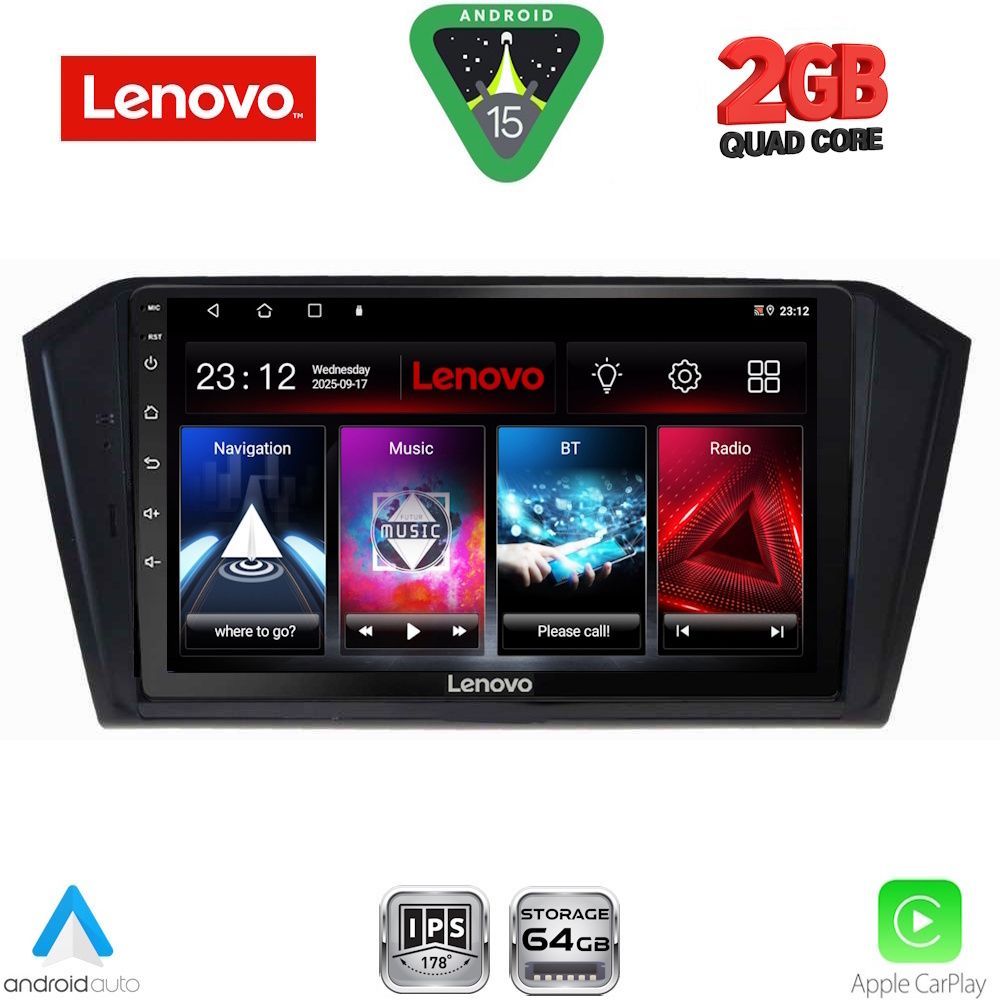 LENOVO LVD 2750_CPA (10inc) MULTIMEDIA TABLET for VW PASSAT mod. 2016-2023 LENOVO LVD 2750_CPA (10inc) MULTIMEDIA TABLET for VW PASSAT mod. 2016-2023