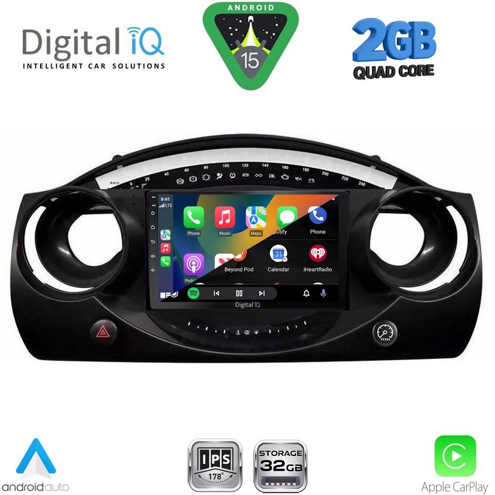 DIGITAL IQ RSD 1063_CPA (9inc) MULTIMEDIA TABLET for MINI COOPER (R50-R52-R53) mod. 2000-2006 DIGITAL IQ RSD 1063_CPA (9inc) MULTIMEDIA TABLET for MINI COOPER (R50-R52-R53) mod. 2000-2006
