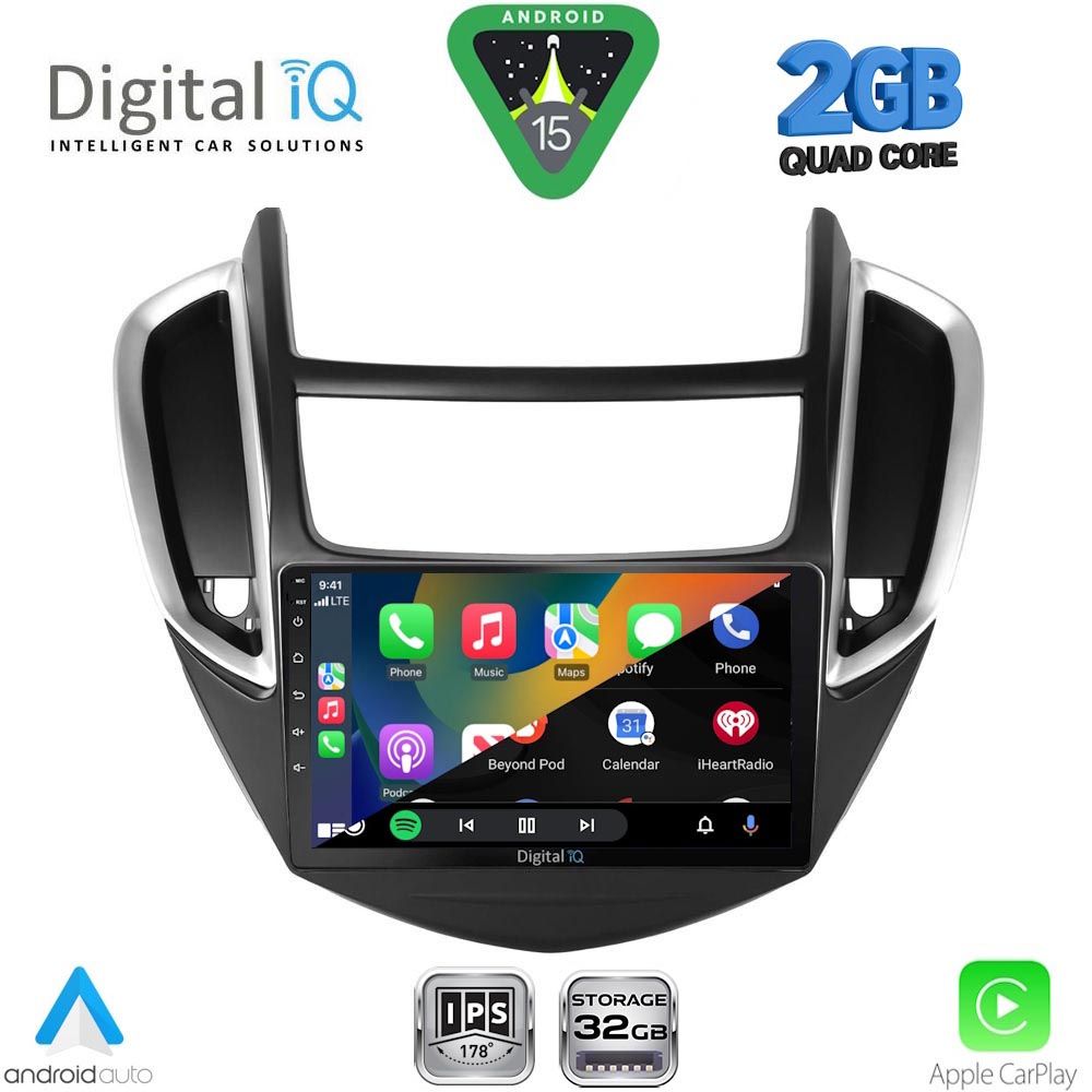 DIGITAL IQ RSD 1080_CPA (9inc) MULTIMEDIA TABLET for CHEVROLET TRAX mod. 2014-2022 DIGITAL IQ RSD 1080_CPA (9inc) MULTIMEDIA TABLET for CHEVROLET TRAX mod. 2014-2022