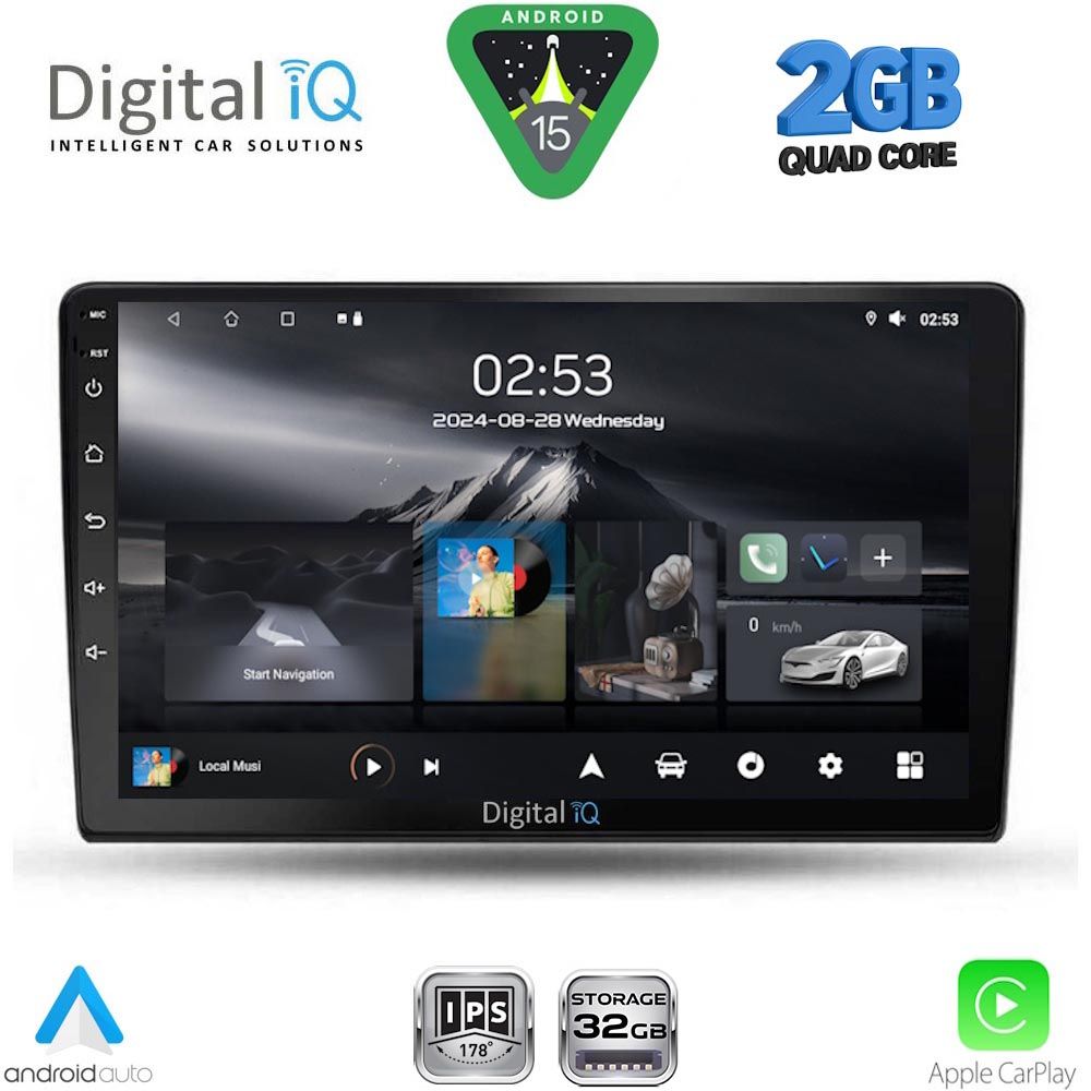 DIGITAL IQ RSD 1103B_CPA (9inc) MULTIMEDIA TABLET for DACIA DUSTER mod. 2012-2019 DIGITAL IQ RSD 1103B_CPA (9inc) MULTIMEDIA TABLET for DACIA DUSTER mod. 2012-2019