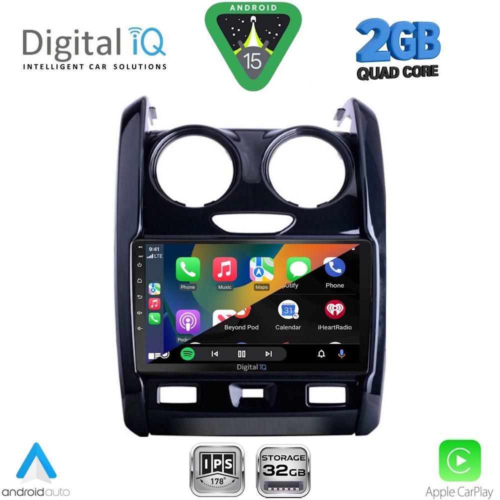 DIGITAL IQ RSD 1103_CPA (9inc) MULTIMEDIA TABLET for DACIA DUSTER mod. 2012-2019 DIGITAL IQ RSD 1103_CPA (9inc) MULTIMEDIA TABLET for DACIA DUSTER mod. 2012-2019